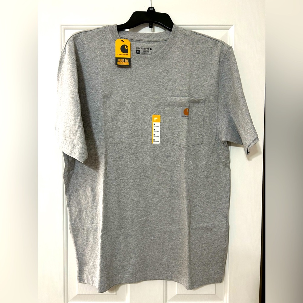 NWT Men’s Carhartt Heavyweight Short Sleeve Pocket Tee